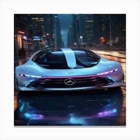 Mercedes Benz Concept Car 1 Canvas Print