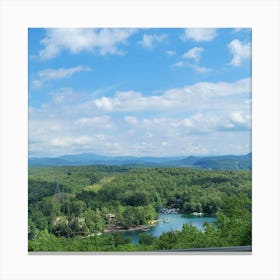 Lake Keowee SC Canvas Print