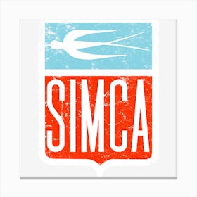 Simca Canvas Print