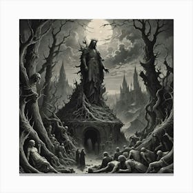 Devil'S Throne Canvas Print