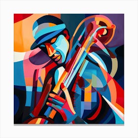 Jazz Musician 76 Canvas Print