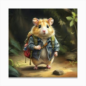 Hamster 21 Canvas Print