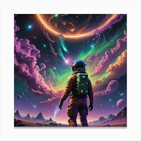 Space Traveler Canvas Print