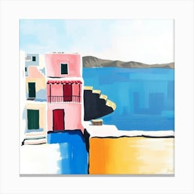 Mykonos Canvas Print