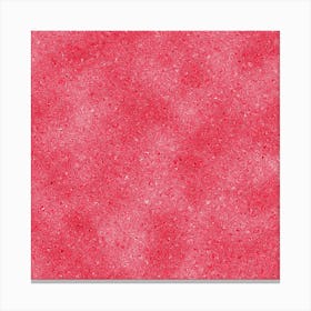 Rose Pink Glitter Canvas Print