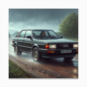 Audi A4 Canvas Print