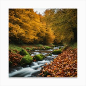 Autumn In The Forest 2 Canvas Print