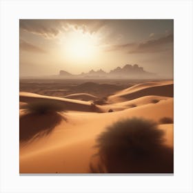 Sahara Desert 139 Canvas Print
