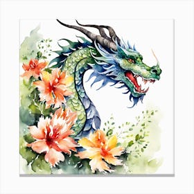 Dragon Painting (10) Canvas Print