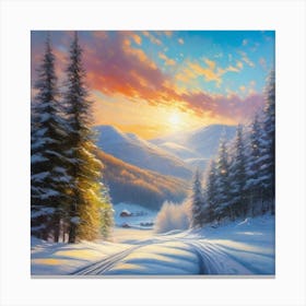 Winter'S Day 2 Canvas Print