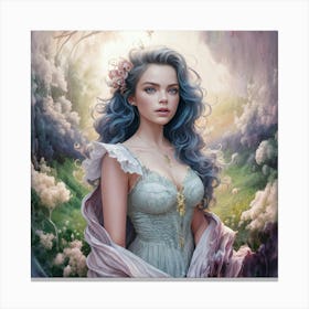 Fairytale Girl 2 Canvas Print