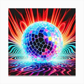 Disco Ball 2 Canvas Print