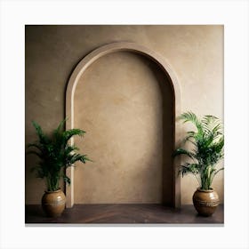 Archway Stock Videos & Royalty-Free Footage 14 Canvas Print