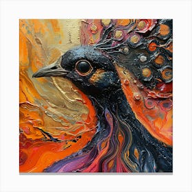 Peacock 11 Canvas Print