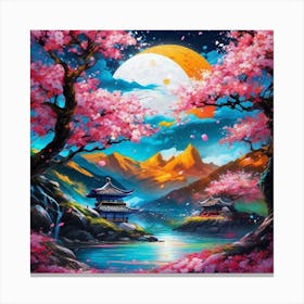 Cherry Blossoms 37 Canvas Print