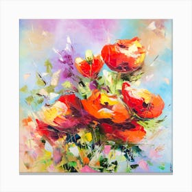 Red Poppies Canvas Print