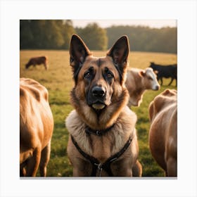 German Shepherd Dog Canvas Print