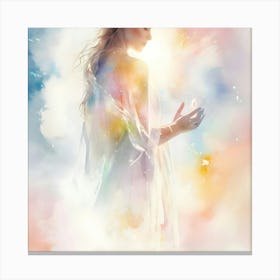 Angel Of Light Canvas Print