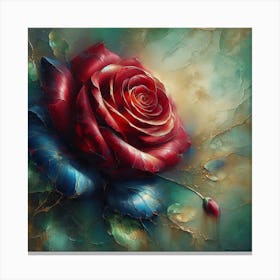 Rose Painting Canvas Print