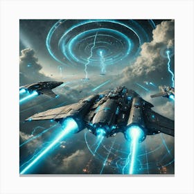 Nimbus Patrol Cruisers Canvas Print