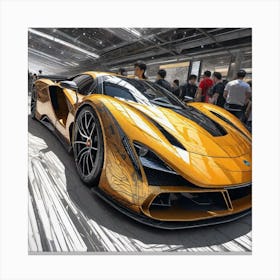 Mclaren P1 117 Canvas Print