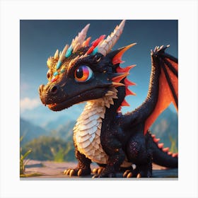 Dragon Canvas Print