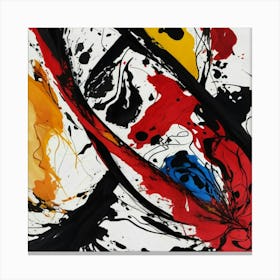 Abstract painting art 8 Canvas Print