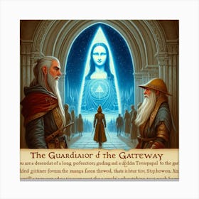 Guardian Of The Gateway 1 Canvas Print