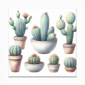 Cactus 7 Canvas Print