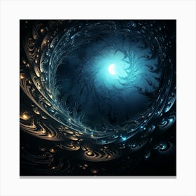 Fractal Swirl Canvas Print