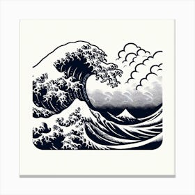 Great Wave Off Kanagawa Canvas Print