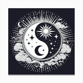 Yin Yang 1 Canvas Print