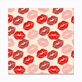 Kisses 1 Canvas Print