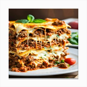 Lasagna 1 Canvas Print