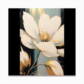 White Flower 1 Canvas Print