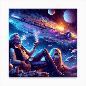 Star Wars 3 Canvas Print