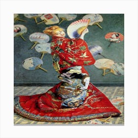 Geisha Canvas Print