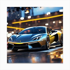 Lamborghini 183 Canvas Print