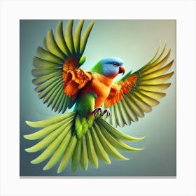 Parrot 22 Canvas Print