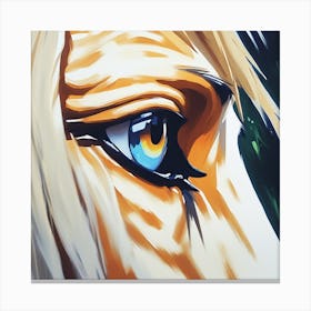 Eye Of The Horse 2 Canvas Print