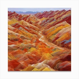 Desert Landscape 29 Canvas Print