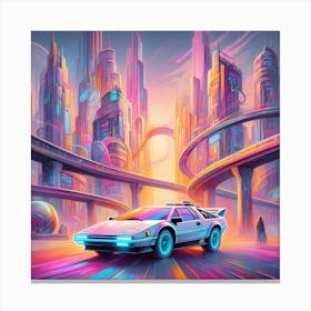 Back To The Future Canvas Print