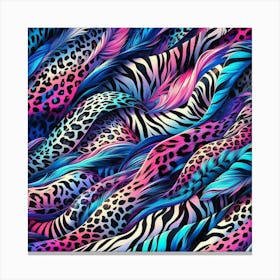 Zebra Print Canvas Print