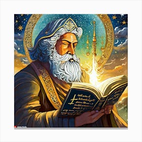 Book Of Genesis Canvas Print