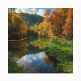 Autumn In The Mountains Canvas Print