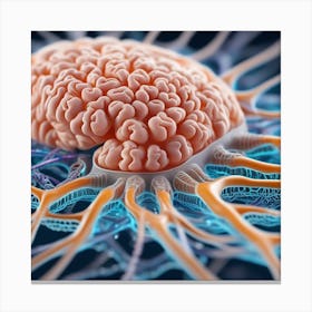 Brain Neuron Canvas Print