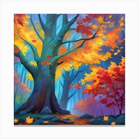 Autumn Forest 2 Canvas Print