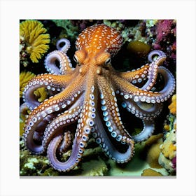 Octopus 24 Canvas Print