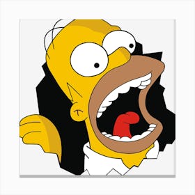 Simpson Beuaaa Canvas Print