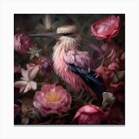 Bird Of Fantasy Canvas Print